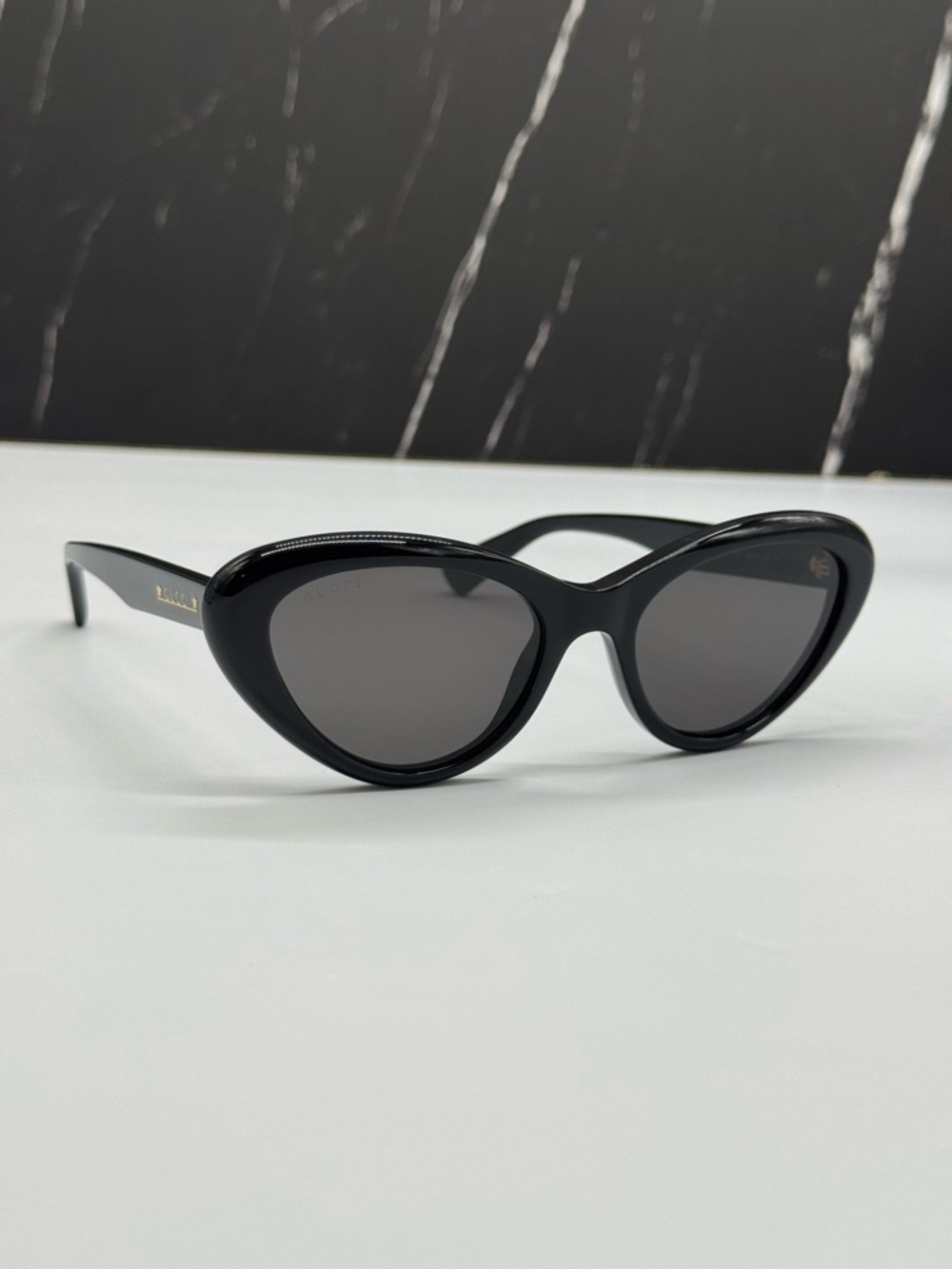 NEW GUCCI CAT EYE FRAME SUNGLASSES GUCCI GG1170S 001 - Picture 4 of 10
